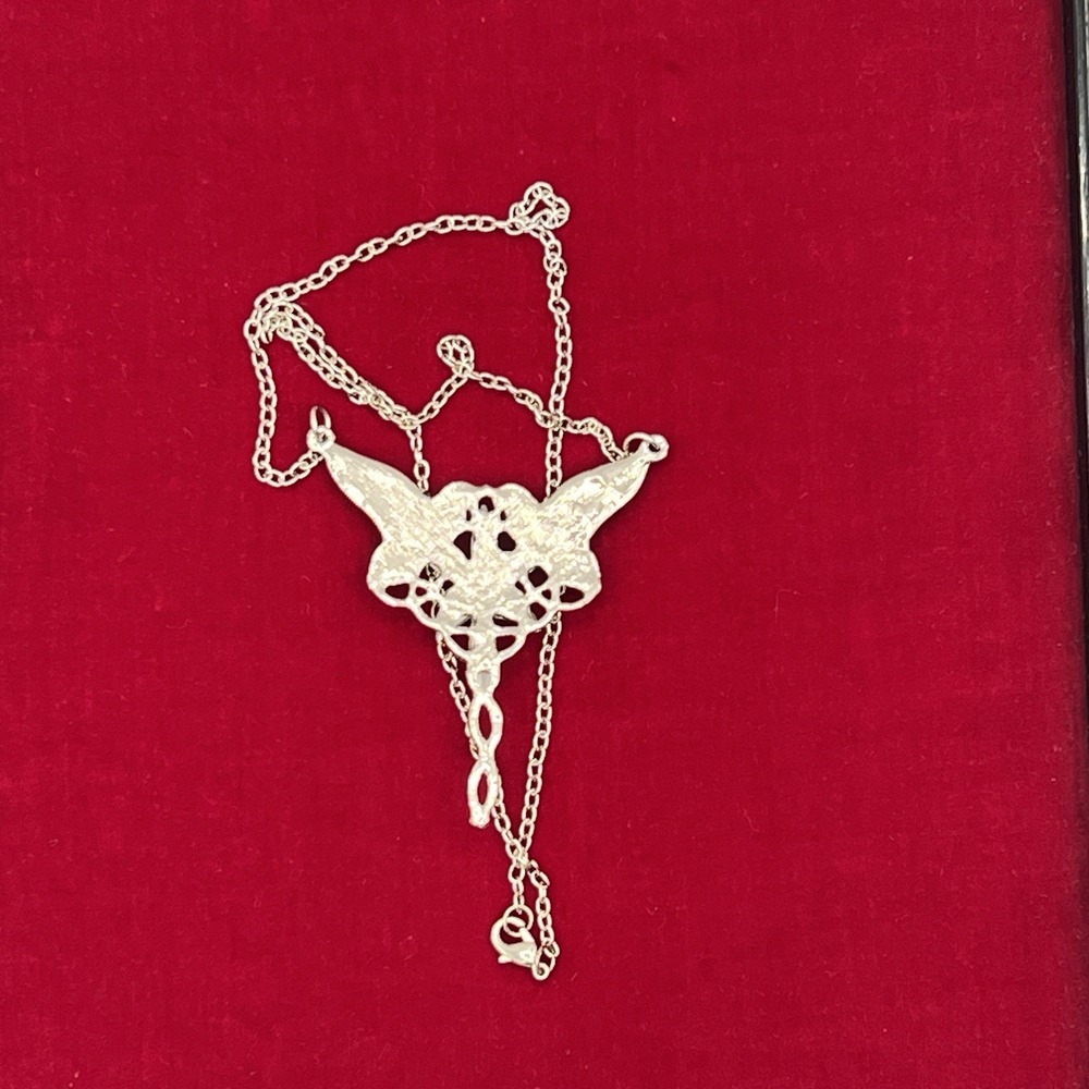 necklace Lord Of The Rings Inspired Ever Star Necklace/brooch 1 1/4" Chain‎ 24" - Picture 6 of 6
